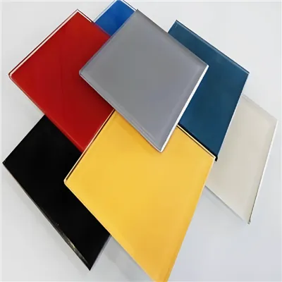 Backsplash Cegin Gwydr wedi'i Beintio